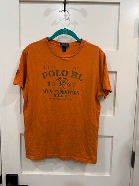 Polo by Ralph Lauren Orange Mountain Expedition Graphic Tee